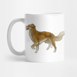 Dog - Silken Windhound - Red Mug